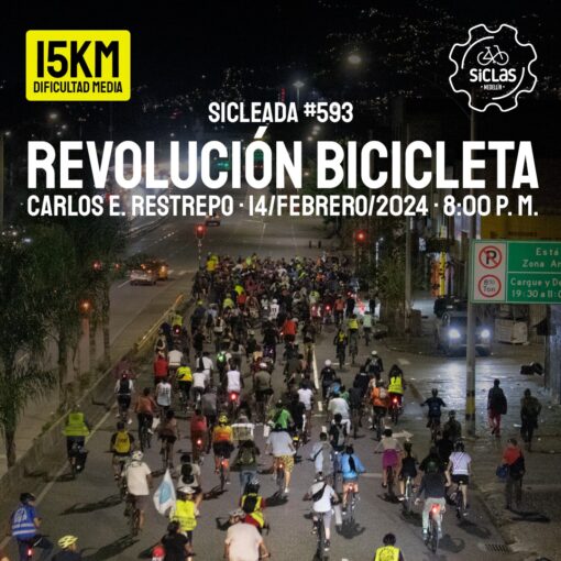 SiCLeada 593 Revolución bicicleta